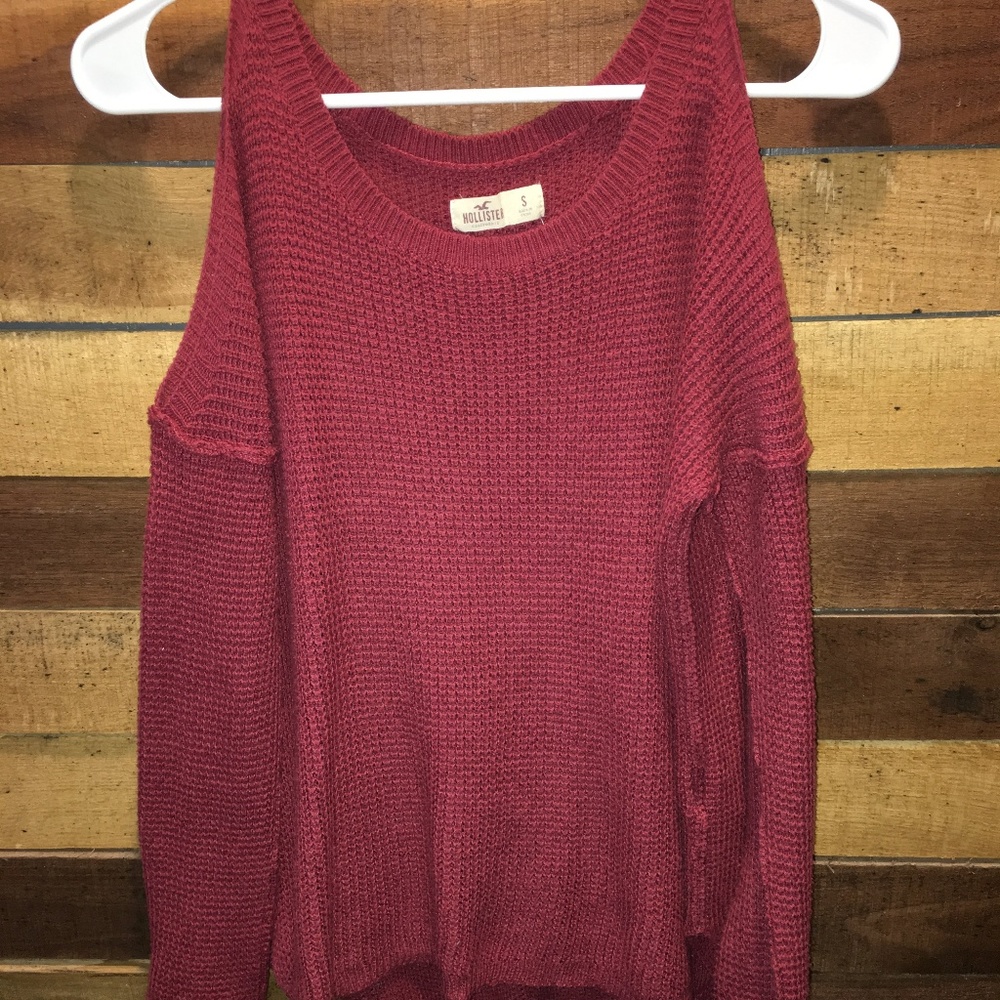Open Shoulder Sweater